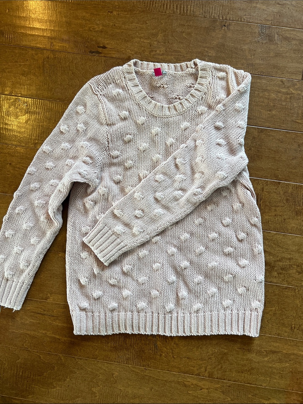 Vince Camuto pale pink sweater